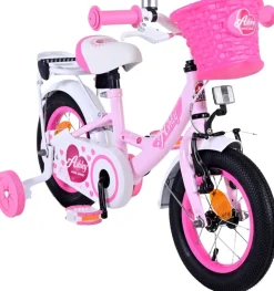 TPFSports Ashley Kinderfahrrad - Mädchen - 12 Zoll - Rücktritt + Handbremse - Grün