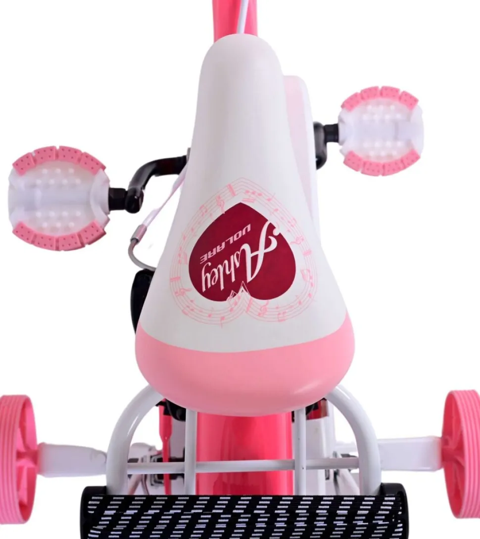 TPFSports Ashley Kinderfahrrad - Mädchen - 14 Zoll - Rücktritt + Handbremse - Weiß