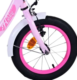 TPFSports Ashley Kinderfahrrad - Mädchen - 14 Zoll - Rücktritt + Handbremse - Weiß