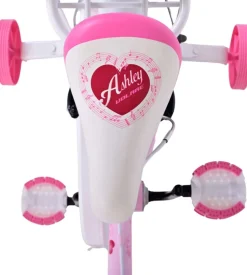TPFSports Ashley Kinderfahrrad - Mädchen - 14 Zoll - Rücktritt + Handbremse - Weiß