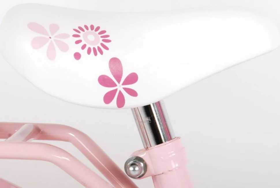 TPFSports Ashley Kinderfahrrad - Mädchen - 14 Zoll - Rücktritt + Handbremse - Weiß