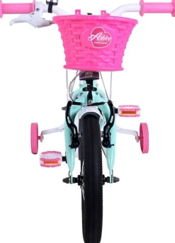 TPFSports Ashley Kinderfahrrad - Mädchen - 14 Zoll - Rücktritt + Handbremse - Weiß