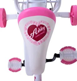 TPFSports Ashley Kinderfahrrad - Mädchen - 14 Zoll - Rücktritt + Handbremse - Weiß