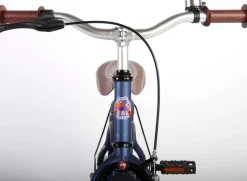 TPFSports Black Cruiser Kinderfahrrad - Jungen - 14 Zoll - Rücktritt + Handbremse - Schwarz