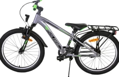 TPFSports Cross Kinderfahrrad - Jungen - 20 Zoll - Rücktritt + Handbremse - Grau