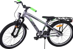 TPFSports Cross Kinderfahrrad - Jungen - 20 Zoll - Rücktritt + Handbremse - Grau
