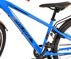TPFSports Cross Kinderfahrrad - Jungen - Rücktritt + Handbremse - 26 Zoll - 3 Gänge - Blau