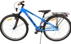 TPFSports Cross Kinderfahrrad - Jungen - Rücktritt + Handbremse - 26 Zoll - 3 Gänge - Blau