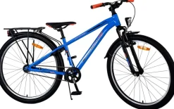 TPFSports Cross Kinderfahrrad - Jungen - Rücktritt + Handbremse - 26 Zoll - Blau