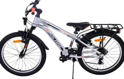 TPFSports Cross Kinderfahrrad - Jungen - 20 Zoll - Rücktritt + Handbremse - 6 Gänge - Blau