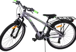 TPFSports Cross Kinderfahrrad - Jungen - 2 Handbremsen - 18 Gänge - 24 Zoll - Blau