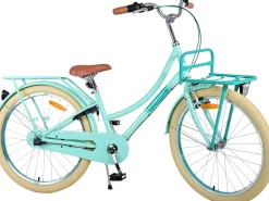 TPFSports Excellent Kinderfahrrad - Mädchen - 24 Zoll - 3 Gänge - Rücktritt + Handbremse - Schwarz