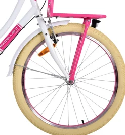 TPFSports Excellent Kinderfahrrad - Mädchen - 24 Zoll - 3 Gänge - Rücktritt + Handbremse - Schwarz