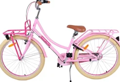 TPFSports Excellent Kinderfahrrad - Mädchen - 24 Zoll - 3 Gänge - Rücktritt + Handbremse - Schwarz