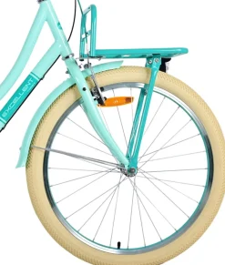 TPFSports Excellent Kinderfahrrad - Mädchen - 24 Zoll - 3 Gänge - Rücktritt + Handbremse - Schwarz