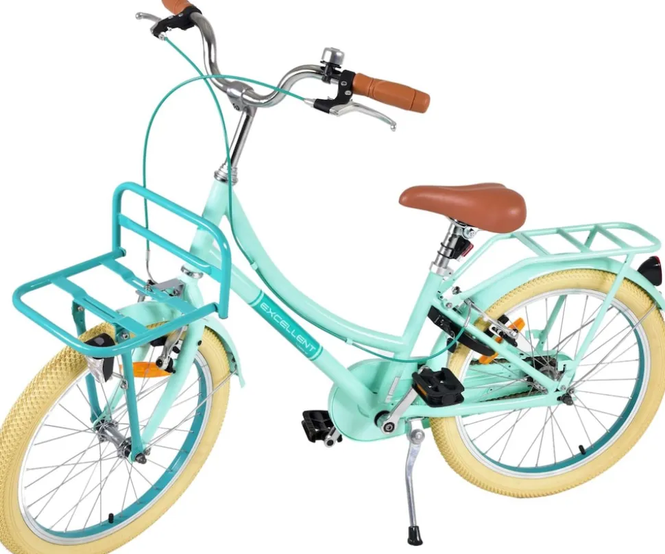TPFSports Excellent Kinderfahrrad - Mädchen - 20 Zoll - Rücktritt + Handbremse - Rosa
