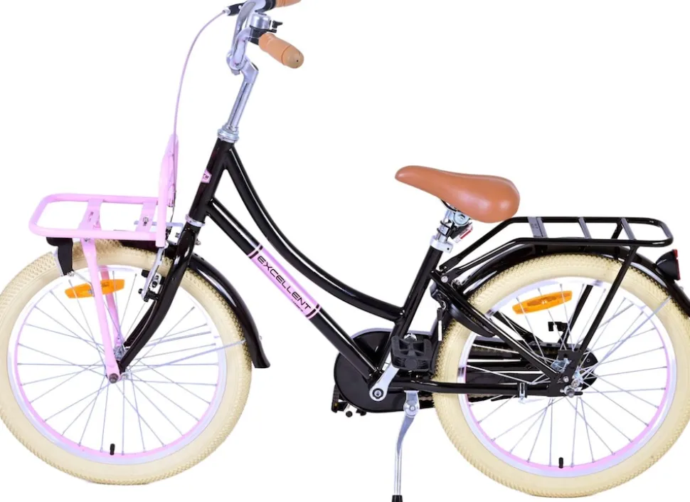 TPFSports Excellent Kinderfahrrad - Mädchen - 20 Zoll - Rücktritt + Handbremse - Rosa