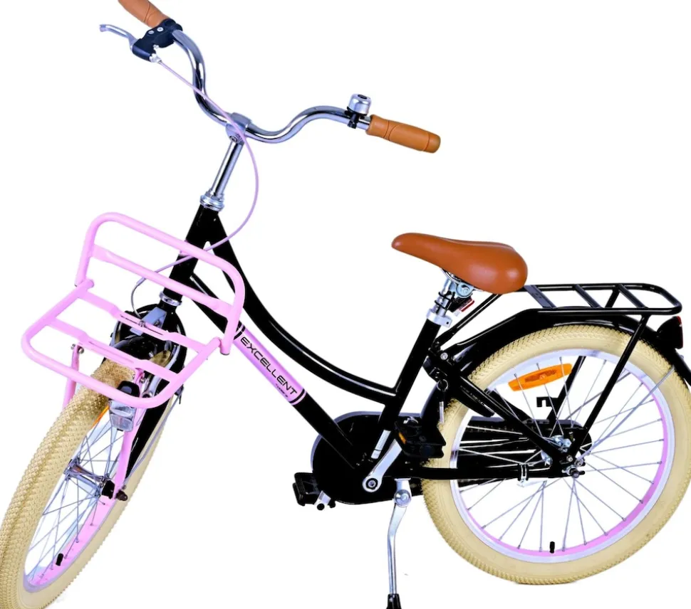 TPFSports Excellent Kinderfahrrad - Mädchen - 20 Zoll - Rücktritt + Handbremse - Rosa