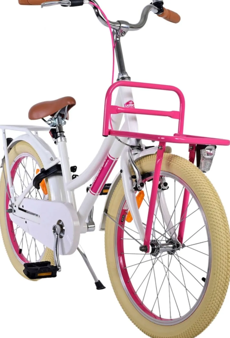 TPFSports Excellent Kinderfahrrad - Mädchen - 20 Zoll - Rücktritt + Handbremse - Rosa