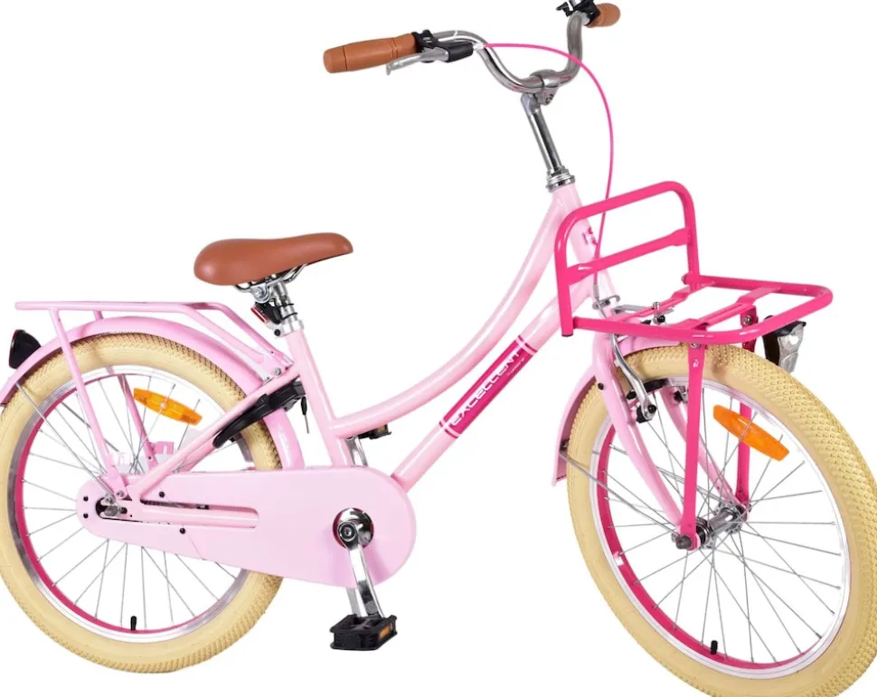 TPFSports Excellent Kinderfahrrad - Mädchen - 20 Zoll - Rücktritt + Handbremse - Rosa