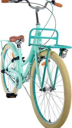 TPFSports Excellent Kinderfahrrad - Mädchen - 26 Zoll - 3 Gänge - Rücktritt + Handbremse - Grün