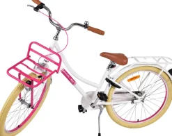 TPFSports Excellent Kinderfahrrad - Mädchen - 24 Zoll - Rücktritt + Handbremse - Rosa