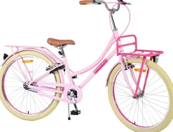 TPFSports Excellent Kinderfahrrad - Mädchen - 26 Zoll - Rücktritt + Handbremse - Grün