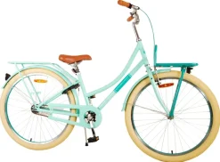 TPFSports Excellent Kinderfahrrad - Mädchen - 26 Zoll - Rücktritt + Handbremse - Grün