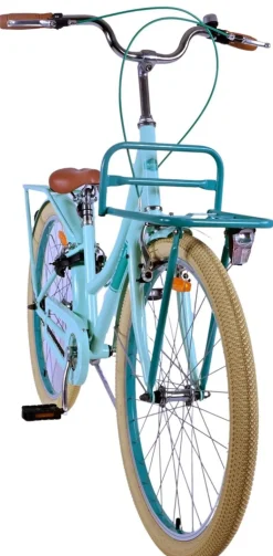 TPFSports Excellent Kinderfahrrad - Mädchen - 26 Zoll - Rücktritt + Handbremse - Grün