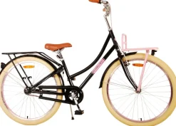 TPFSports Excellent Kinderfahrrad - Mädchen - 26 Zoll - Rücktritt + Handbremse - Grün