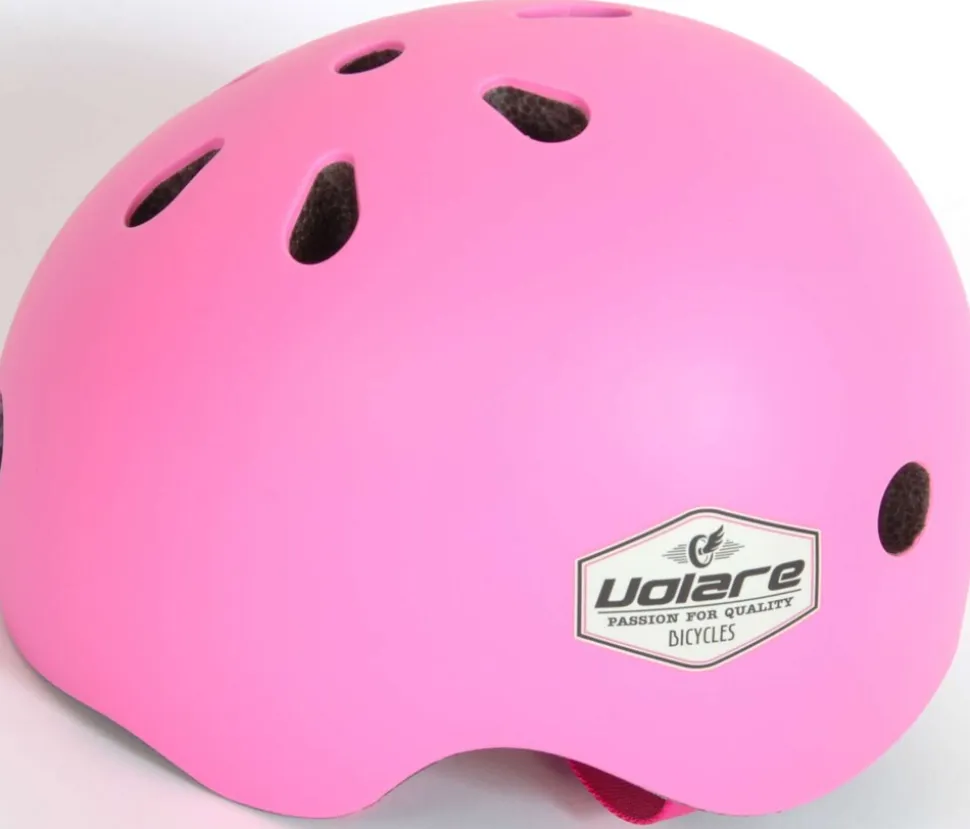 TPFSports Fahrradhelm - Kinder - 45-51 cm Kopfumfang - Rosa
