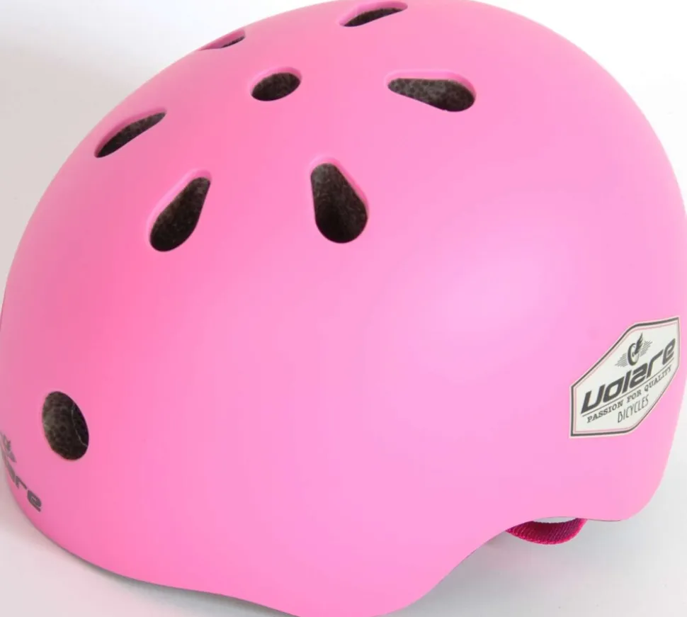TPFSports Fahrradhelm - Kinder - 45-51 cm Kopfumfang - Rosa