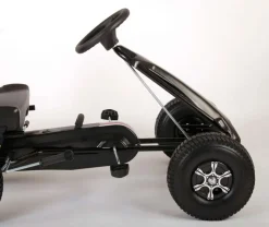 TPFSports Go Kart Rennwagen - Jungen - eine Handbremse - Schwarz