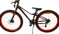 TPFSports Gradient Kinderfahrrad - Jungen - 26 Zoll - 7-Gang - Scheibenbremse - Schwarz