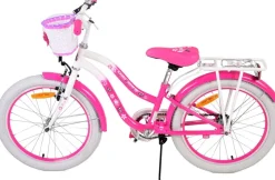 TPFSports Lovely Kinderfahrrad - Mädchen - 20 Zoll - Rücktritt + Handbremse - Rosa