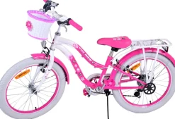 TPFSports Lovely Kinderfahrrad - Mädchen - 20 Zoll - 2 Handbremsen - 7 Gänge - Lila
