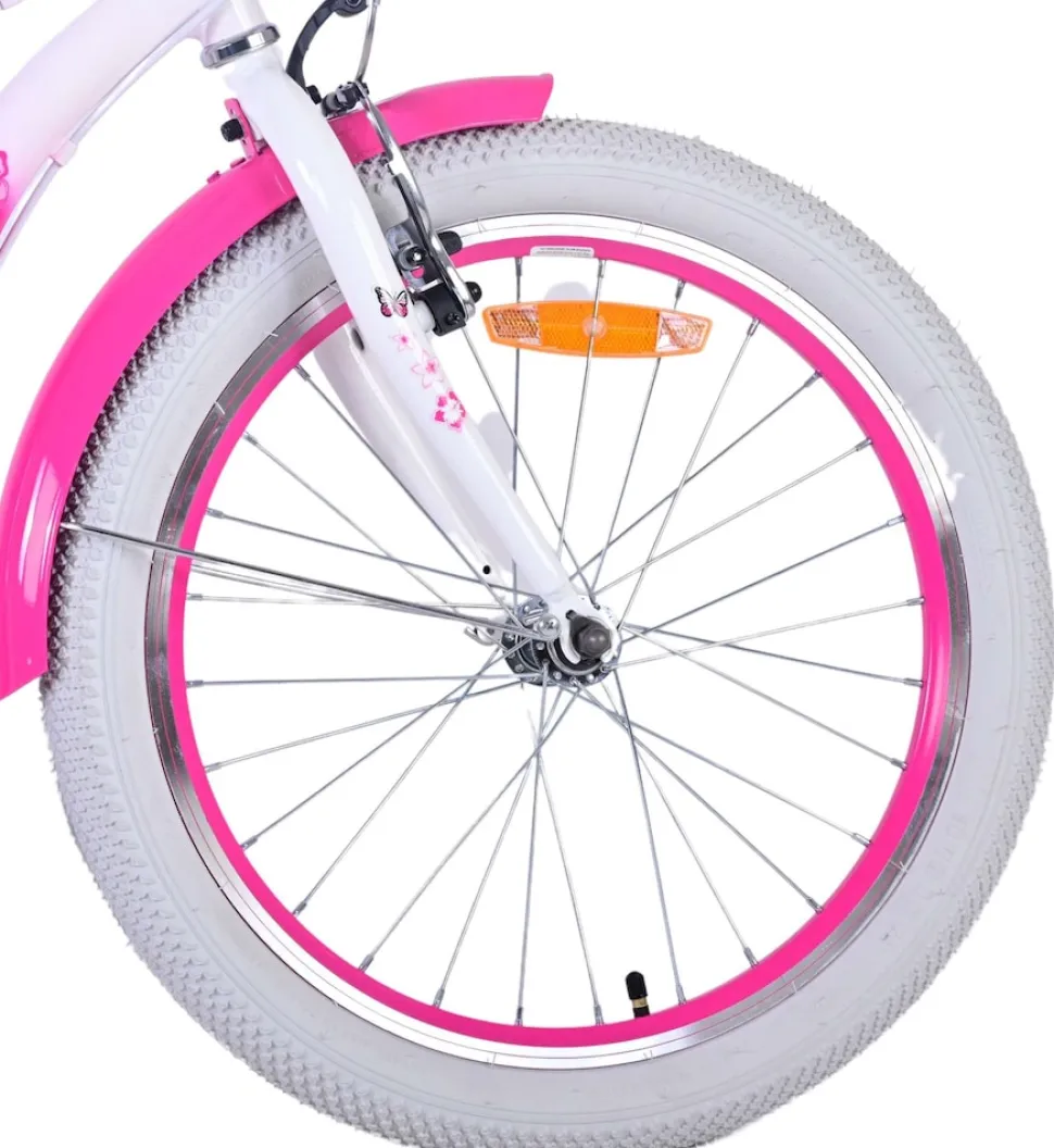 TPFSports Lovely Kinderfahrrad - Mädchen - 20 Zoll - 2 Handbremsen - 7 Gänge - Lila