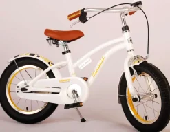 TPFSports Miracle Cruiser Kinderfahrrad - Mädchen - 14 Zoll - Rücktritt + Handbremse - Mattschwarz