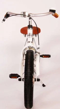TPFSports Miracle Cruiser Kinderfahrrad - Mädchen - 16 Zoll - Rücktritt + Handbremse - Weiß