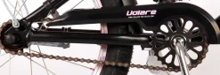 TPFSports Miracle Cruiser Kinderfahrrad - Mädchen - 18 Zoll - Rücktritt + Handbremse - Mattschwarz