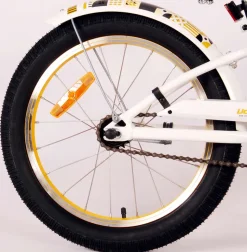 TPFSports Miracle Cruiser - Mädchen - 18 Zoll - Rücktritt + Handbremse - Weiß