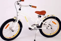 TPFSports Miracle Cruiser - Mädchen - 18 Zoll - Rücktritt + Handbremse - Weiß