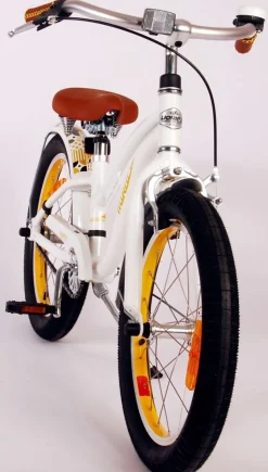 TPFSports Miracle Cruiser - Mädchen - 18 Zoll - Rücktritt + Handbremse - Weiß