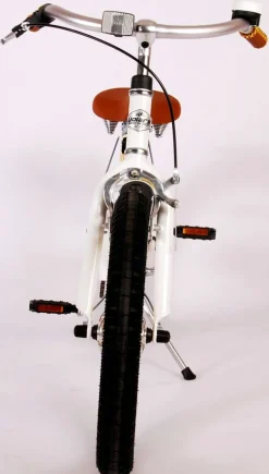 TPFSports Miracle Cruiser - Mädchen - 18 Zoll - Rücktritt + Handbremse - Weiß