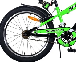 TPFSports Sportivo Kinderfahrrad - Jungen - 20 Zoll - Rücktritt + Handbremse - Blau