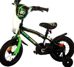 TPFSports Super GT Kinderfahrrad - Jungen - 12 Zoll - Rücktritt + Handbremse - Grün