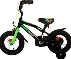TPFSports Super GT Kinderfahrrad - Jungen - 12 Zoll - Rücktritt + Handbremse - Grün