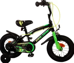 TPFSports Super GT Kinderfahrrad - Jungen - 12 Zoll - Rücktritt + Handbremse - Grün