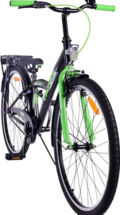 TPFSports Thombike Kinderfahrrad - Jungen - 26 Zoll - Rücktritt + Handbremse - Grün