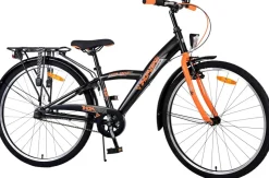 TPFSports Thombike Kinderfahrrad - Jungen - 26 Zoll - Rücktritt + Handbremse - 3 Gänge - Blau